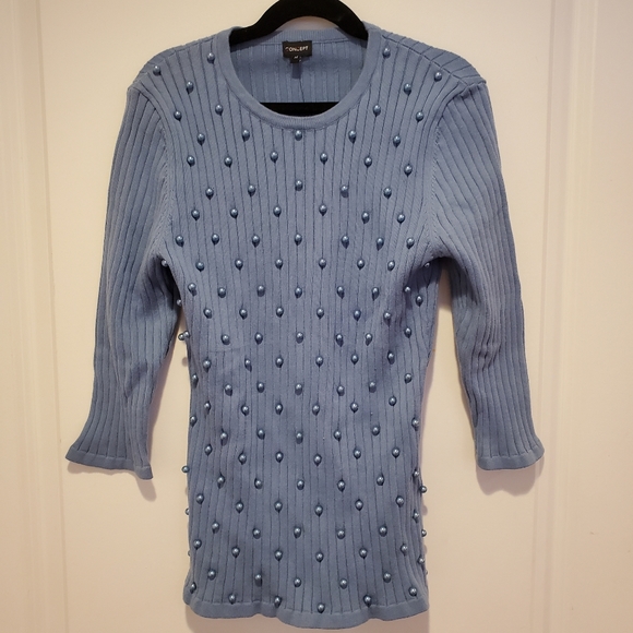 Tops - Ribbed Pearl Top